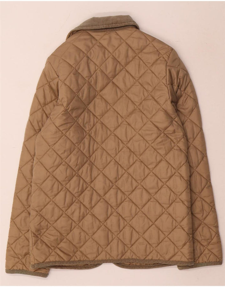 Benetton Veste matelassée garçon 11-12 ans 2XL Beige Polyamide