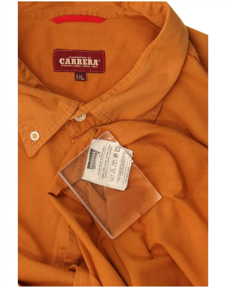 Carrera Chemise Homme 2XL Orange Coton