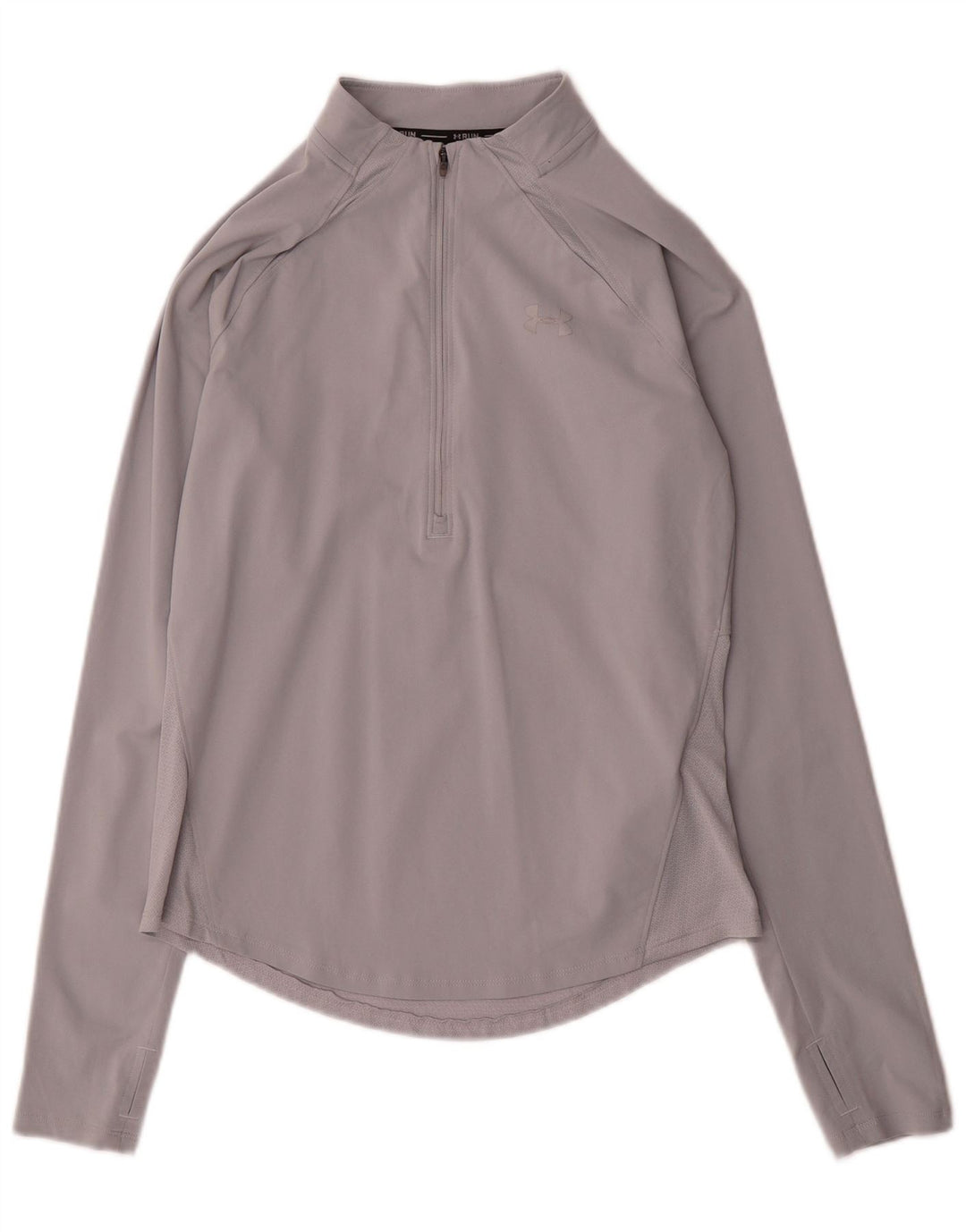 Under Armour Haut de survêtement Heat Gear pour femme UK 10 Small Gris