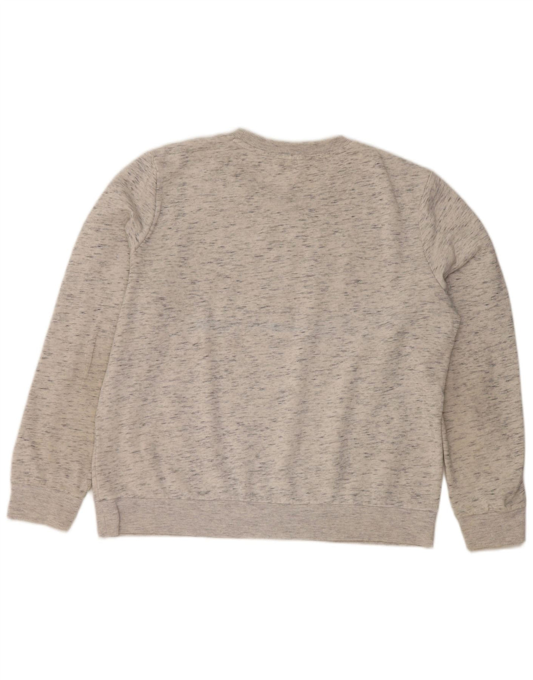 Tommy Hilfiger Sweat-shirt graphique pour femme UK 12 Gris moyen moucheté