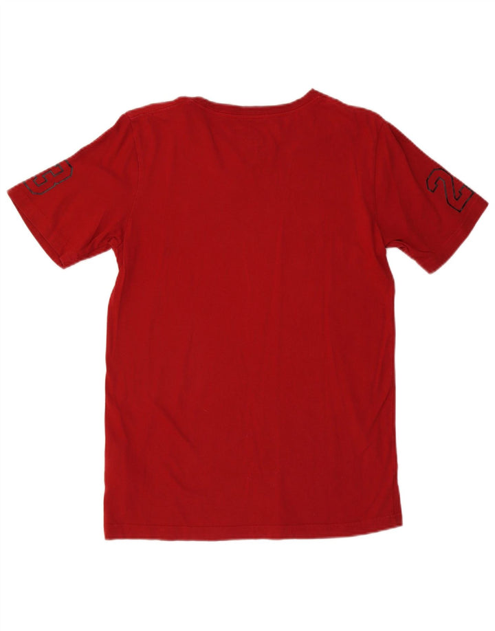 JORDAN T-Shirt Graphique Garçon 13-14 ans XL Rouge Coton