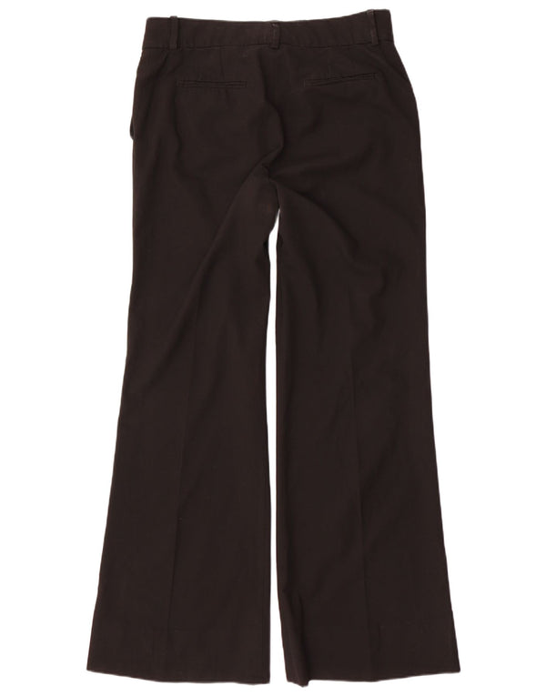 Zara Pantalon chino large pour femme EU 40 Medium W30 L32 Noir