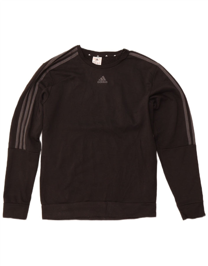 ADIDAS Sweat-shirt pour homme en polyester noir moyen