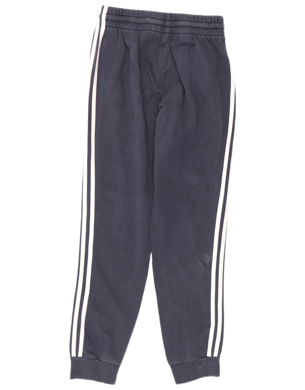 Adidas Pantalon de survêtement pour homme en coton bleu marine Taille S