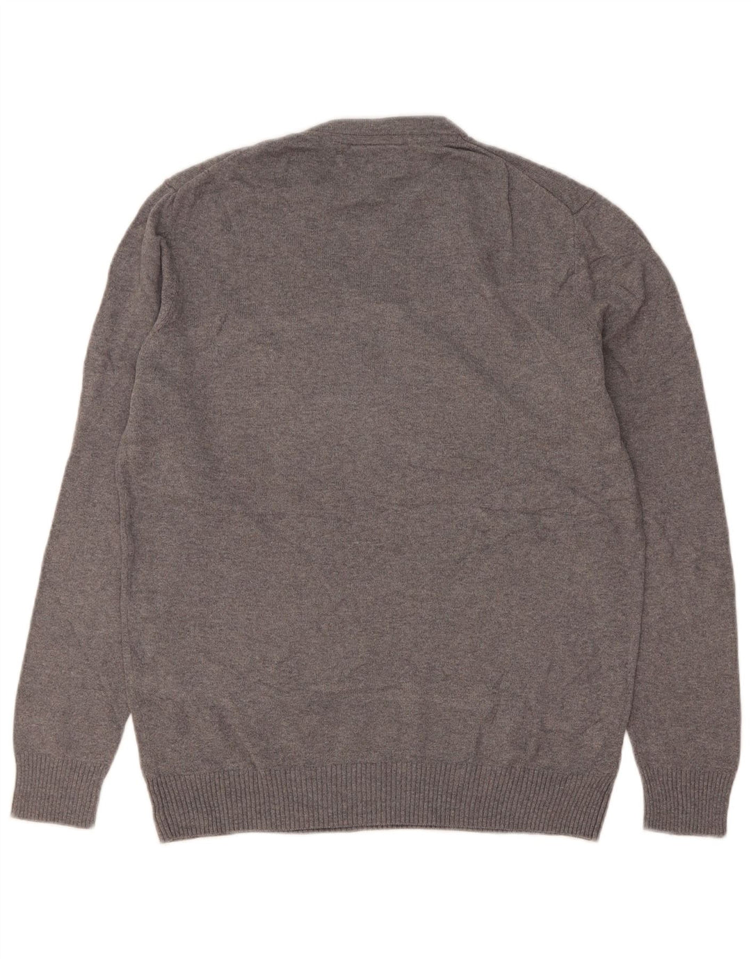 Lyle & Scott Pull à col rond pour homme Petit gris chiné en coton
