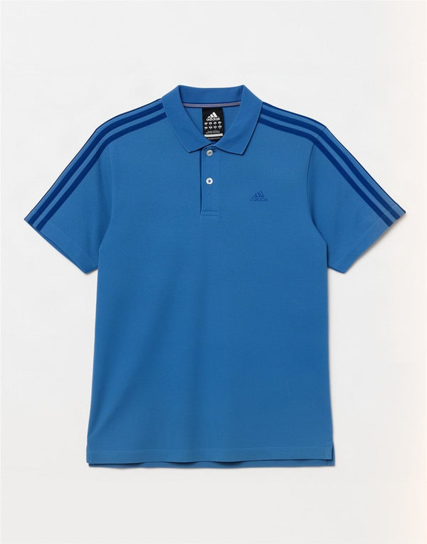 Adidas Homme Clima 365 Polo Petit Bleu Coton