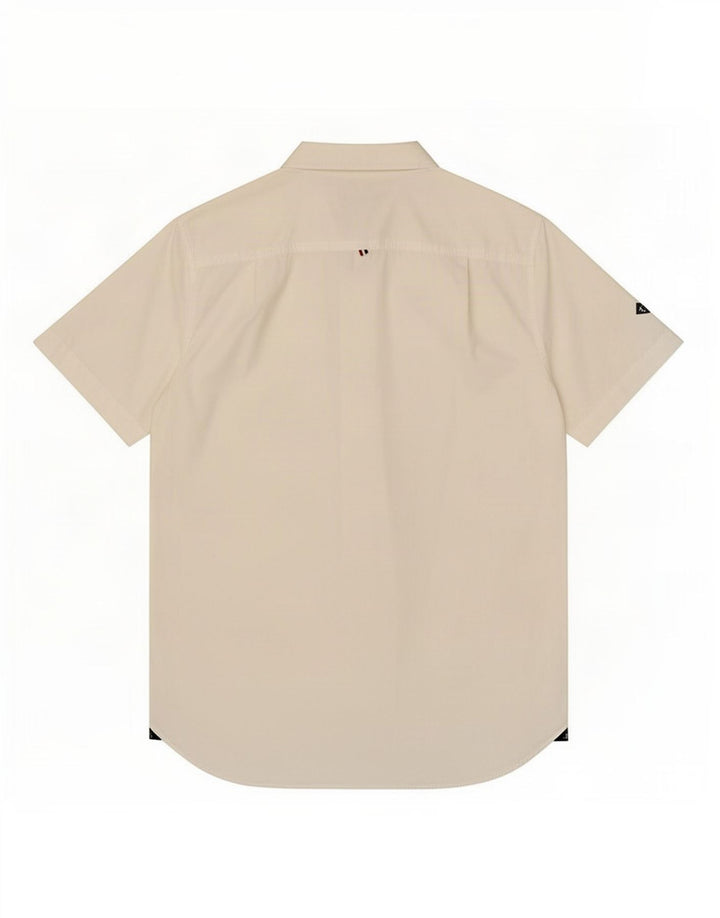 Superdry Chemise à Manches Courtes Homme Grand Blanc Coton