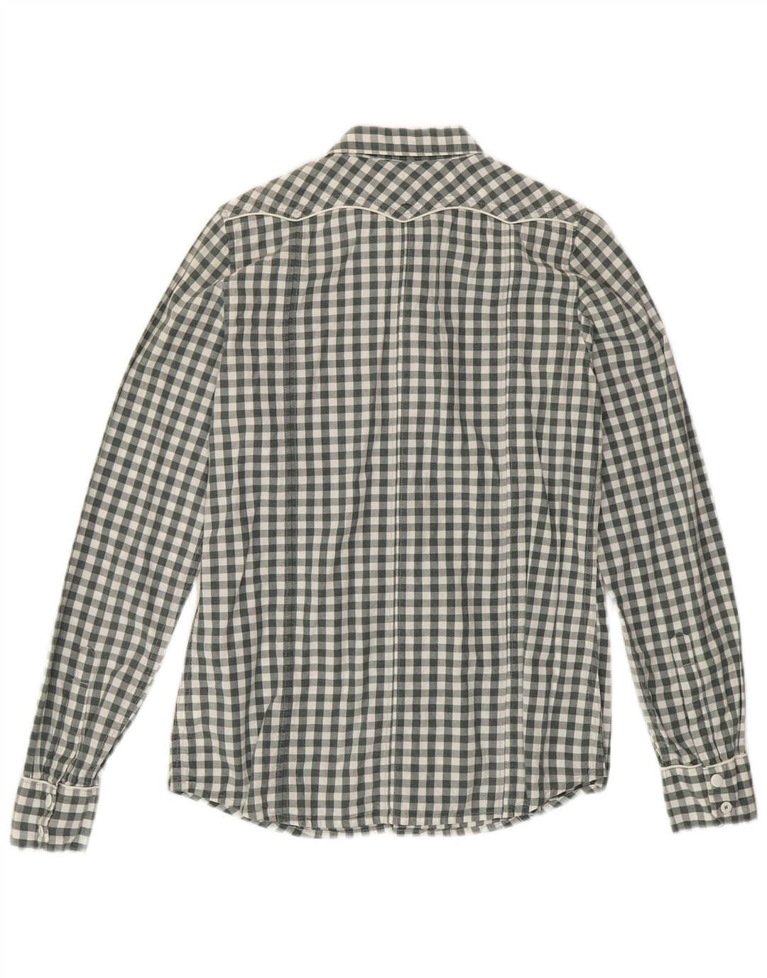 G-STAR Chemise Graphique Garçon 14-15 ans Coton Vichy Gris Moyen