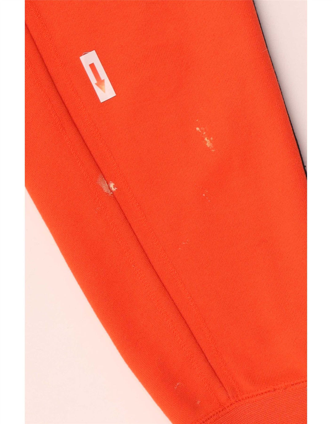 Adidas Pull à capuche zippé pour homme Orange moyen Polyester