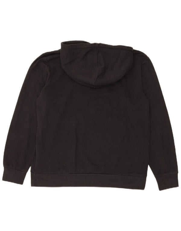 Jack & Jones Pull à Capuche Graphique XL Noir Coton Homme