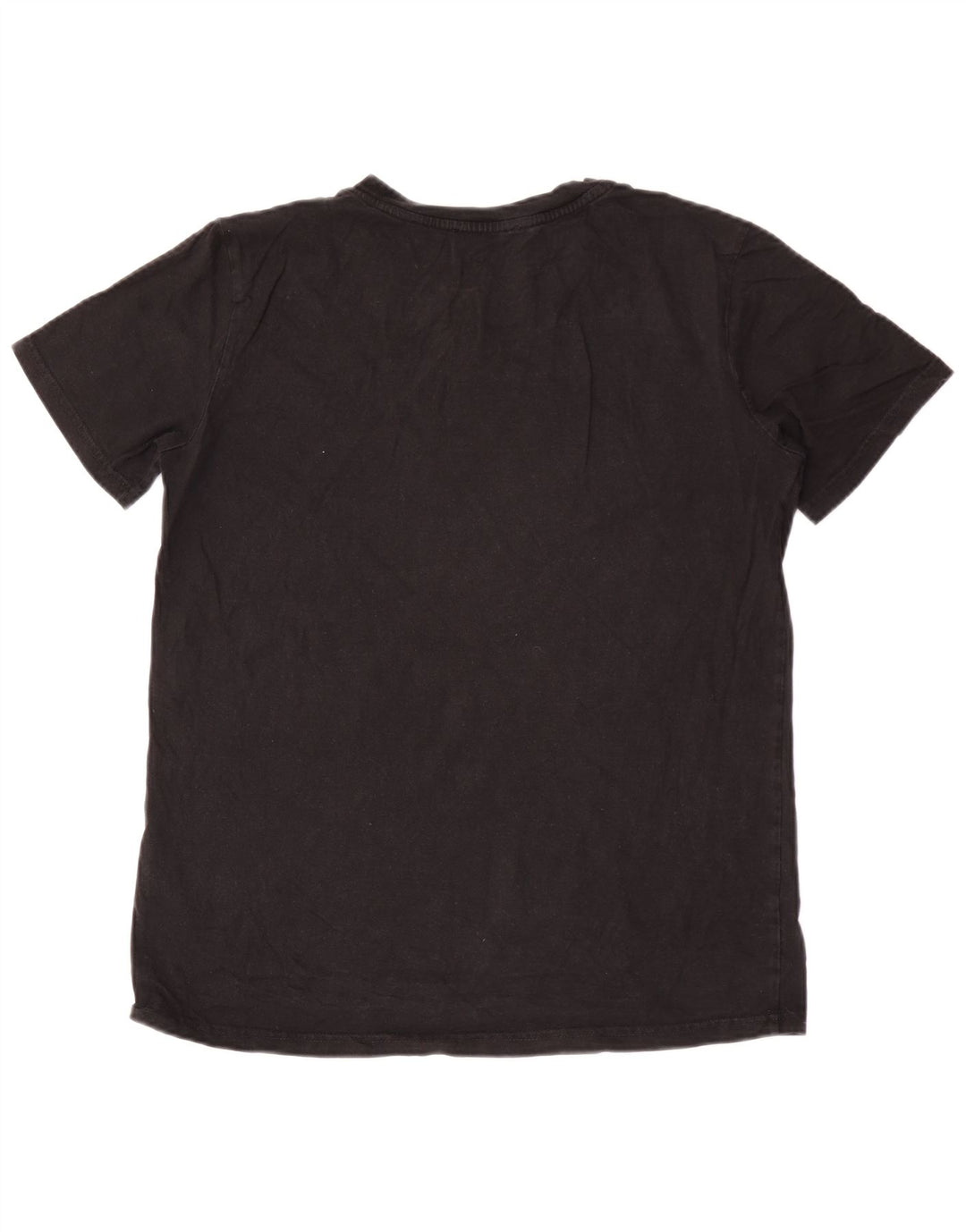 Diesel T-Shirt Graphique Homme Grand Noir Coton