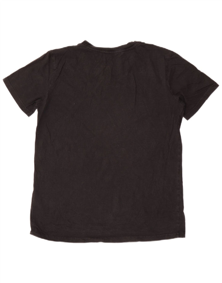 Diesel T-Shirt Graphique Homme Grand Noir Coton