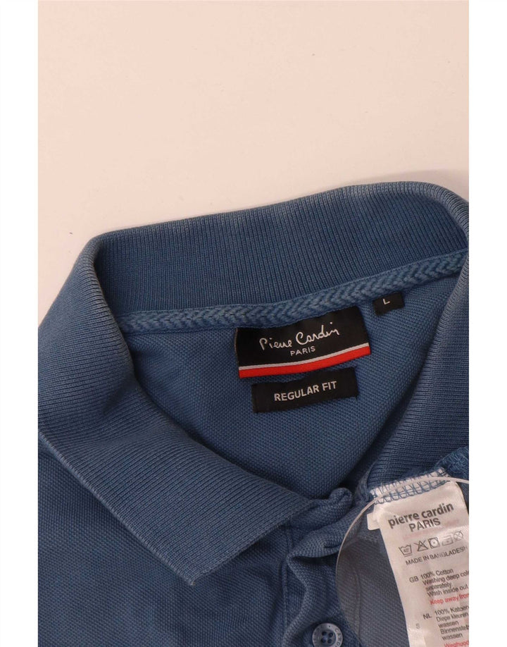 Pierre Cardin Polo Regular Fit Homme Grand Bleu Coton