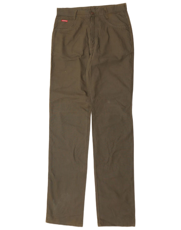Carrera Pantalon décontracté droit pour homme IT 46 Small W30 L38 Kaki Coton