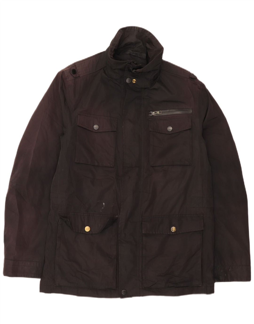 Marks & Spencer Veste utilitaire pour homme UK 38 Medium Noir Polyester