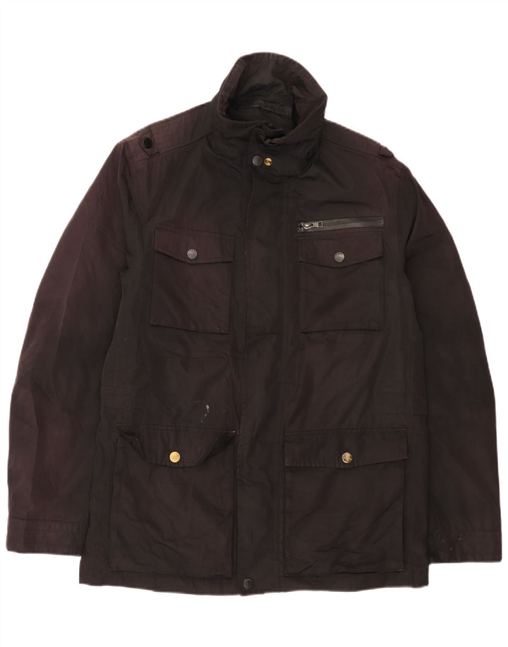 Marks & Spencer Veste utilitaire pour homme UK 38 Medium Noir Polyester