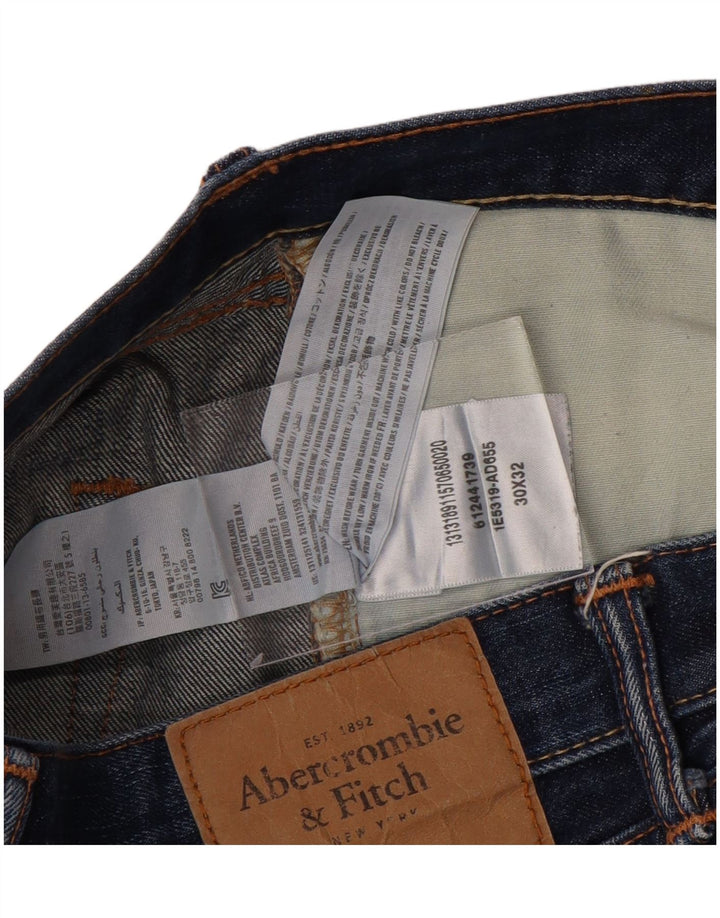 ABERCROMBIE & FITCH Jean slim homme W30 L32 bleu coton