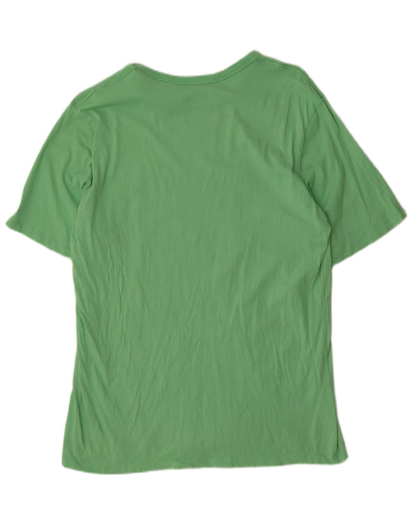 Champion T-Shirt Graphique Homme 2XL Vert Coton