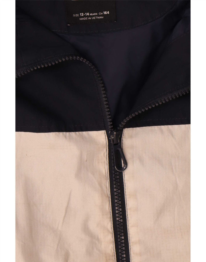 Zara Bomber à capuche garçon 13-14 ans Multicolore Colourblock