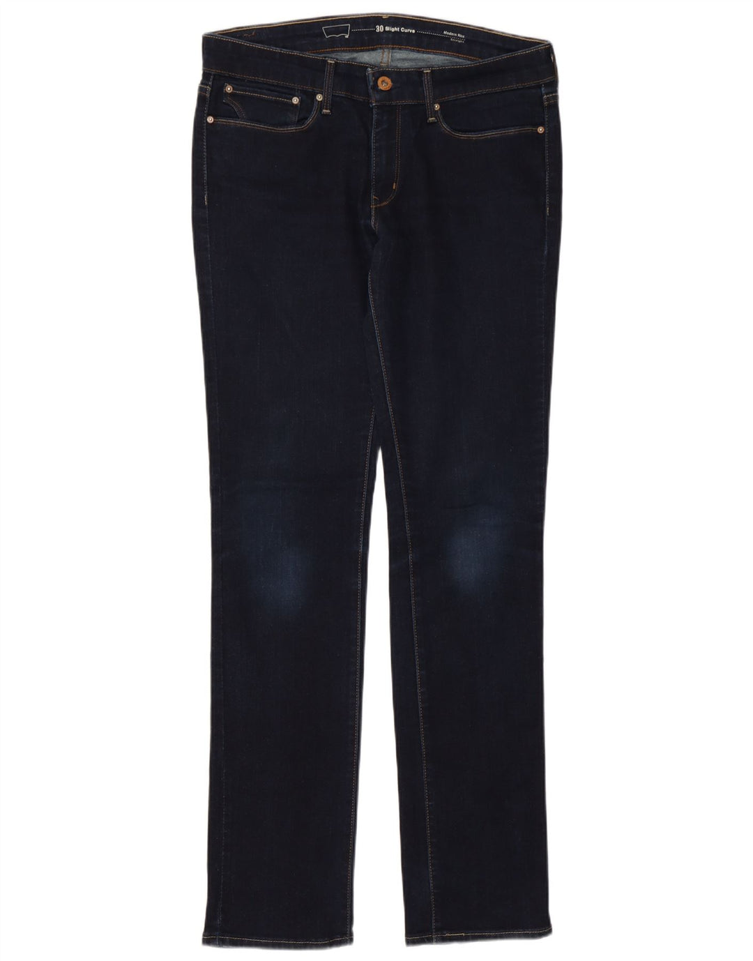 Levi's Jean Droit Slight Curve Modern Rise Femme W30 L32 Bleu Marine