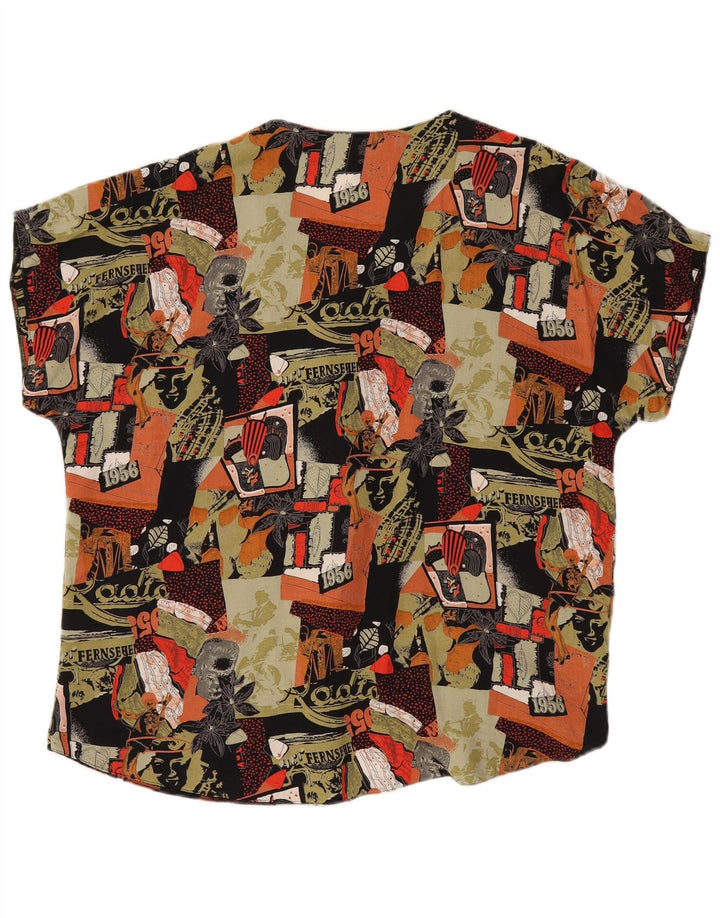 JERSEY JOSEPHINE Chemisier graphique pour femme EU 42 Large Multicolore