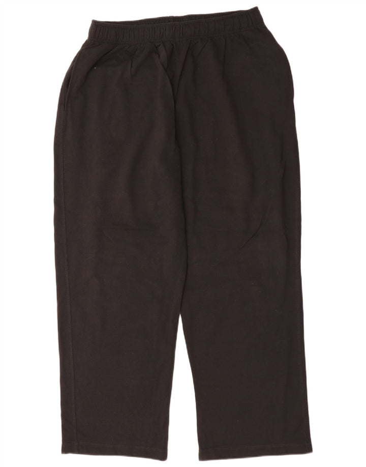 Marks & Spencer Pantalon de Survêtement Homme Noir Moyen Coton