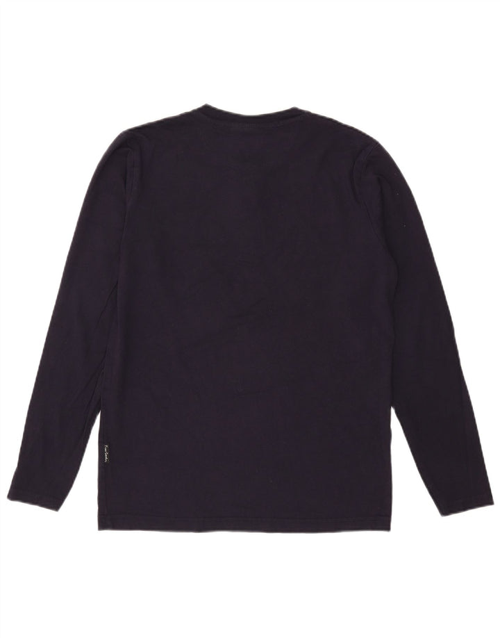 Pierre Cardin Haut Homme Manches Longues Petit Coton Bleu Marine