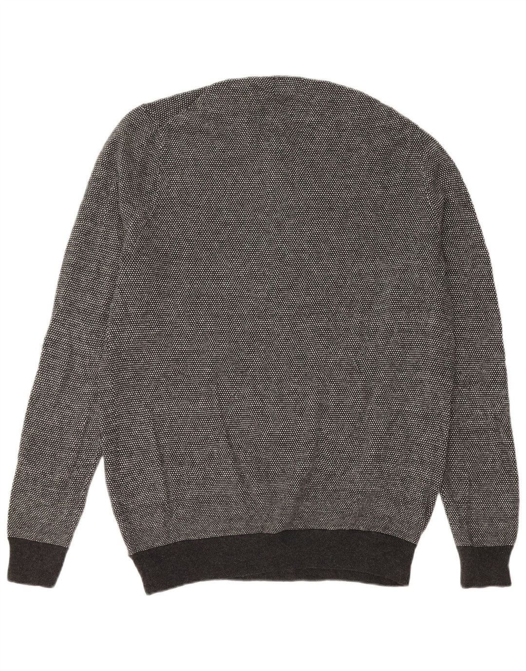 Superdry Pull ras du cou pour homme en coton moucheté grand gris