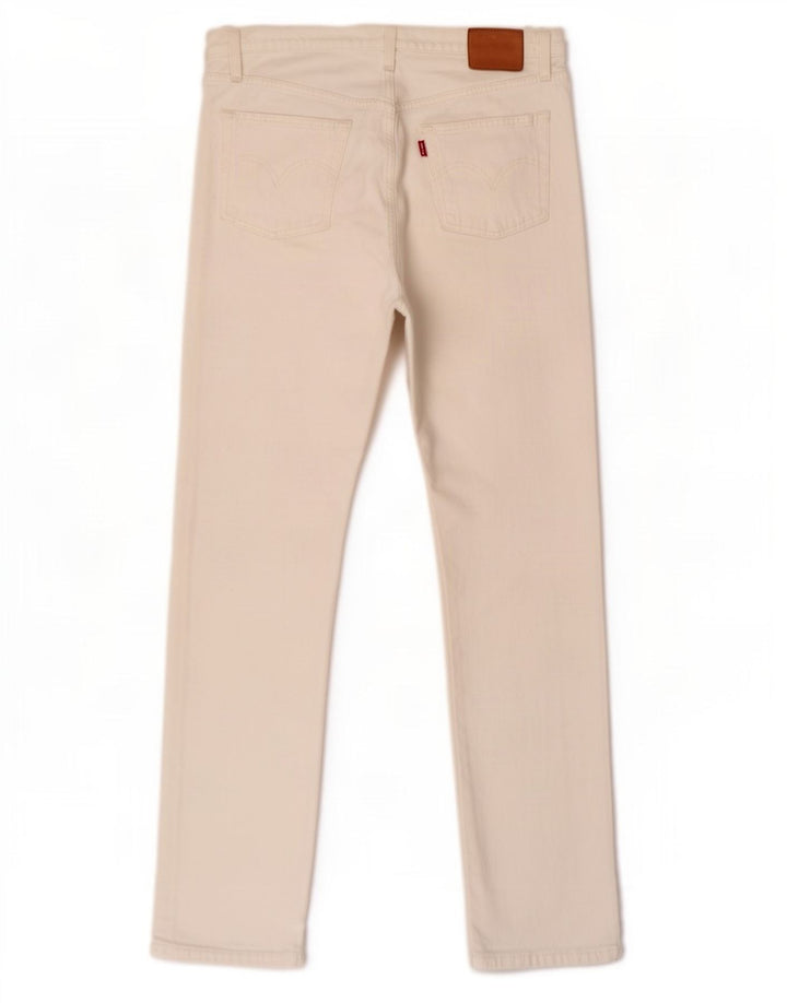 Levi's Jean Droit Homme W29 L28 Blanc Coton