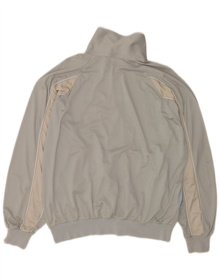 Ellesse Veste de survêtement pour homme IT 54 XL Gris Colorblock Polyester