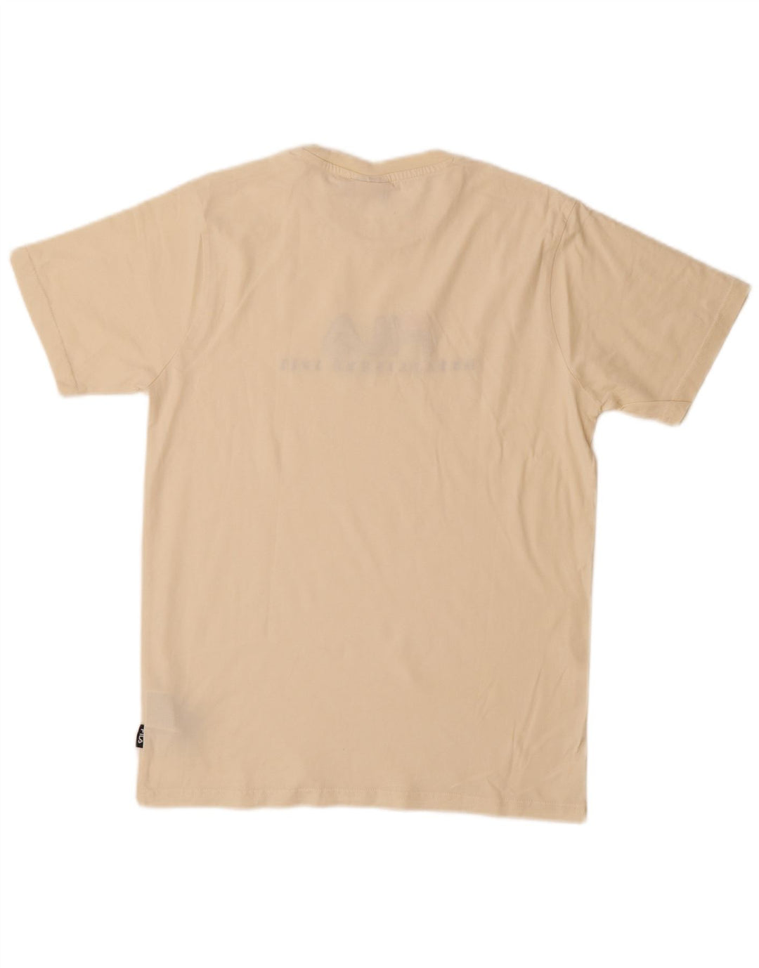 Fila T-Shirt Graphique Homme Petit Beige Coton