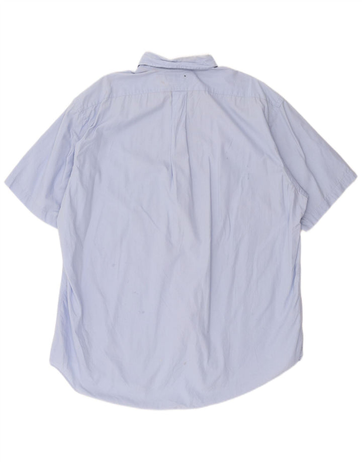 Ralph Lauren Chemise à manches courtes Blake pour homme XL Bleu