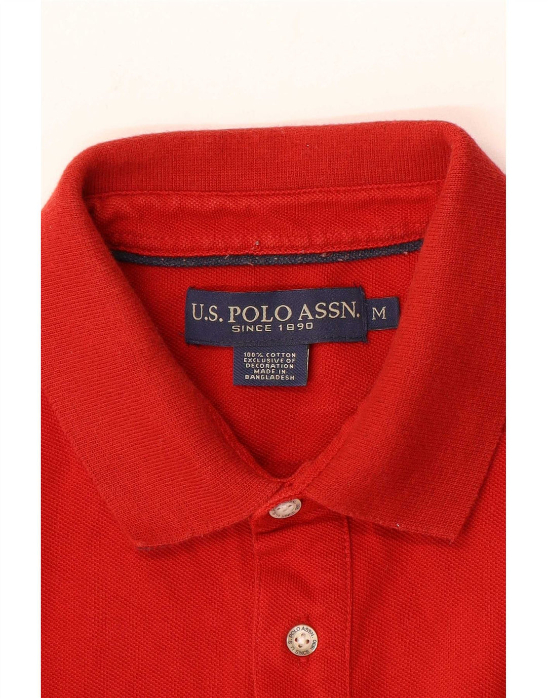 U.S. Polo Assn. Polo Homme Coton Rouge Moyen