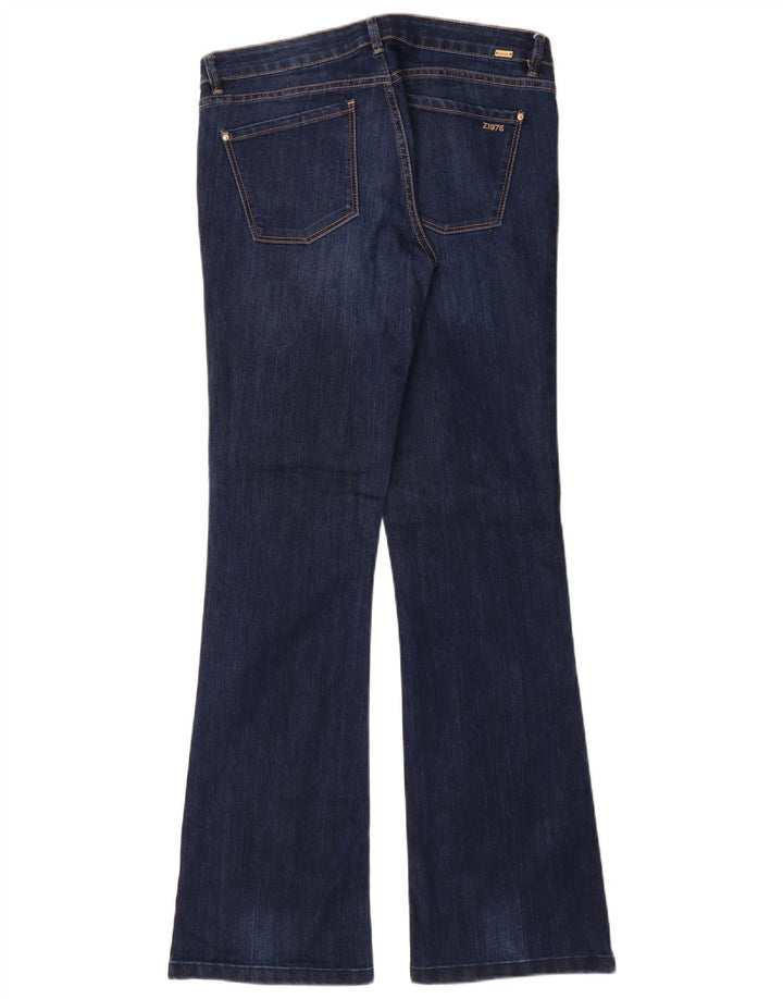 Zara Jean slim bootcut pour femme EU 44 XL W34 L34 Bleu marine