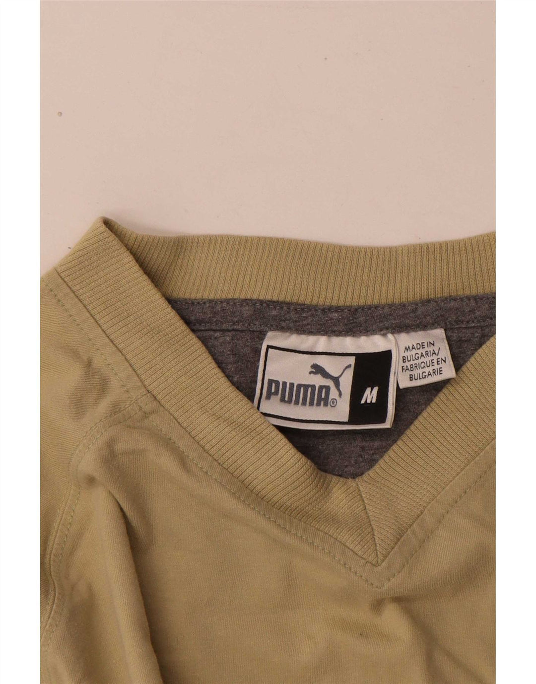 Puma T-Shirt Femme Kaki Moyen