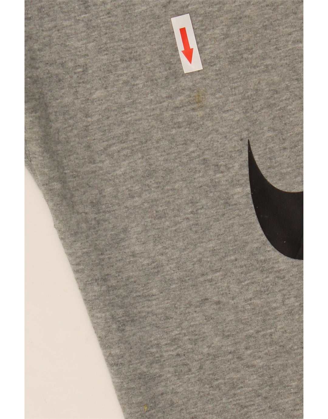 Leggings graphiques Nike pour femmes UK 14 coton gris moyen
