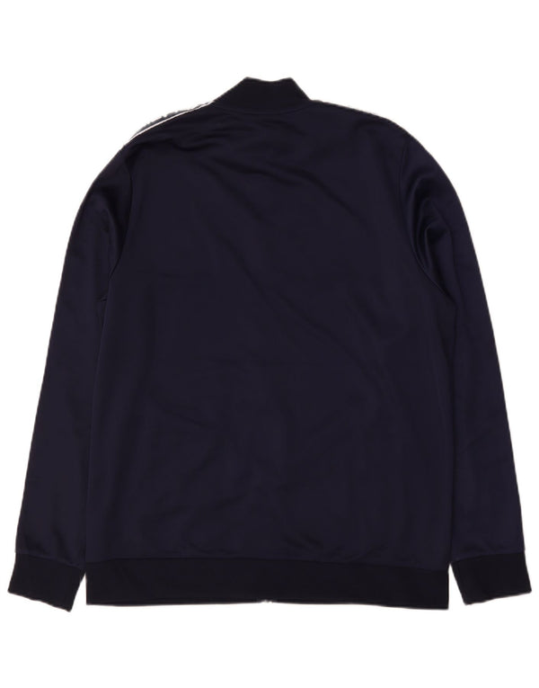 Fila Veste de Survêtement Graphique Homme Large Bleu Marine Colourblock