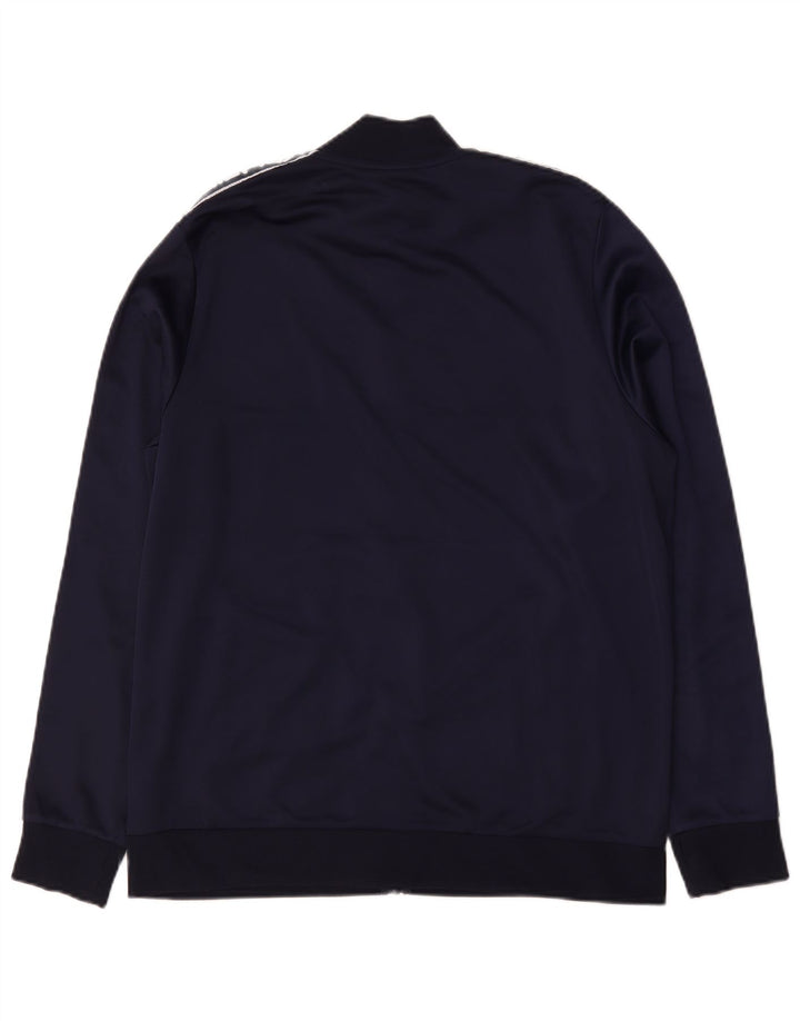 Fila Veste de Survêtement Graphique Homme Large Bleu Marine Colourblock