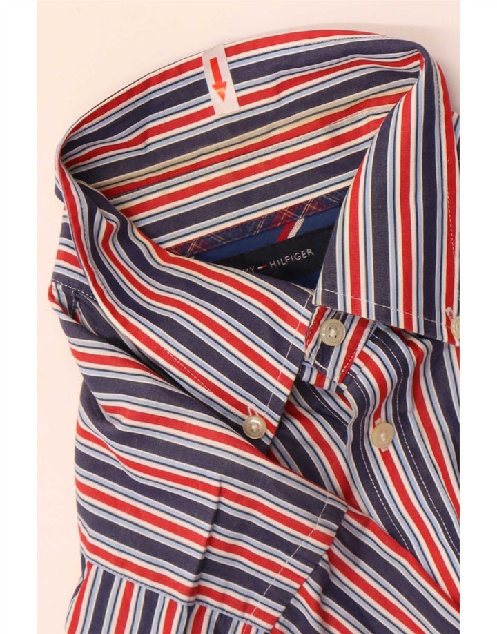 Tommy Hilfiger Chemise Homme Medium Multicolore Pinstripe Cotton