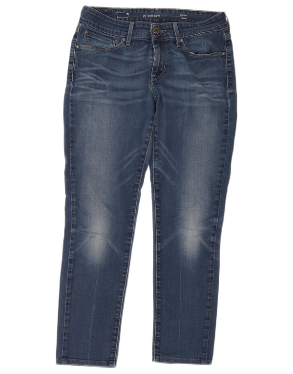 Levi's Jean Demi Curve Crop Skinny W27 L25 Femme Bleu Coton