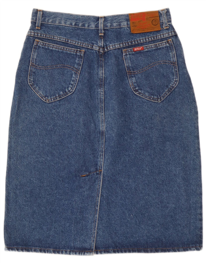 Jupe en jean femme Rifle W32 grand bleu coton