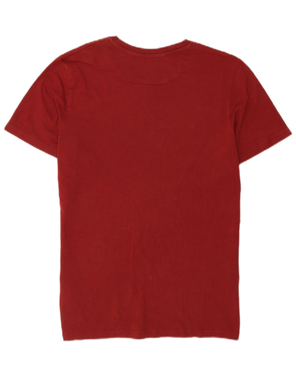Jack & Jones T-shirt graphique pour femme UK 16 Large Marron Coton