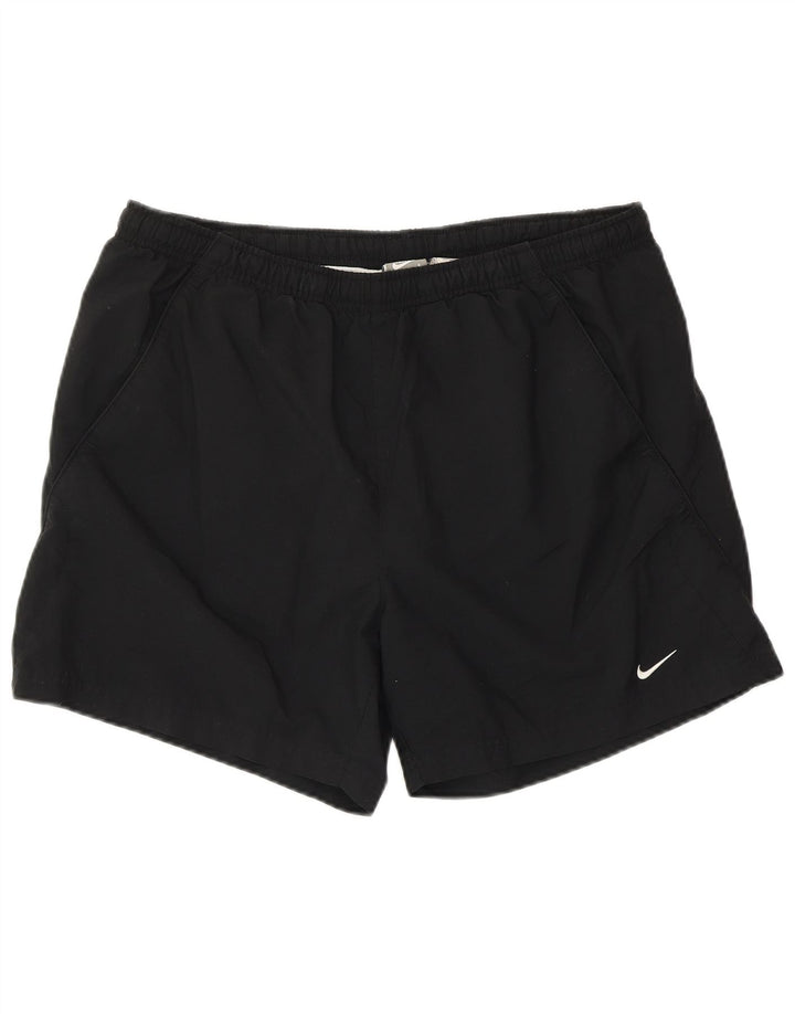NIKE Short de sport pour hommes Large Noir Polyester