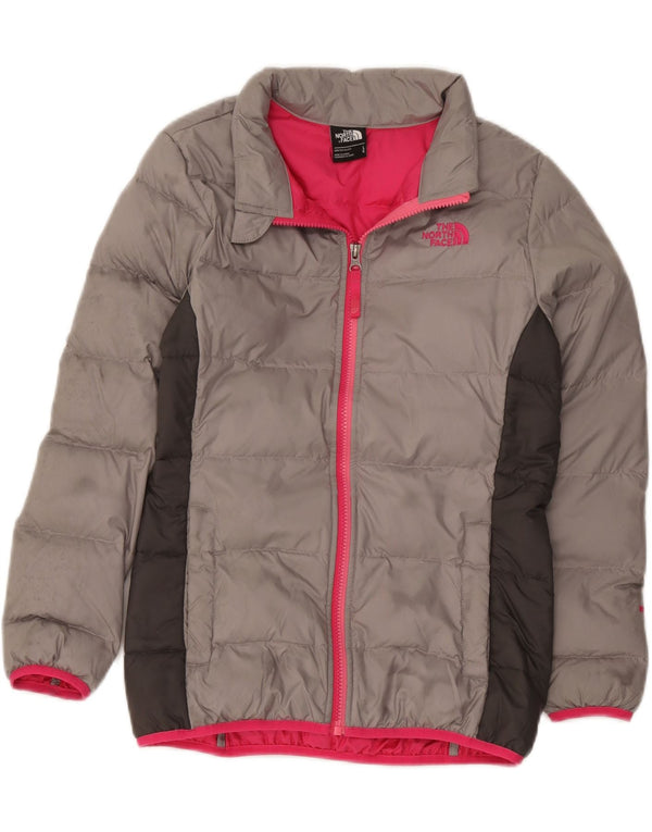 The North Face Veste rembourrée pour fille 11-12 ans Large Gris Colorblock