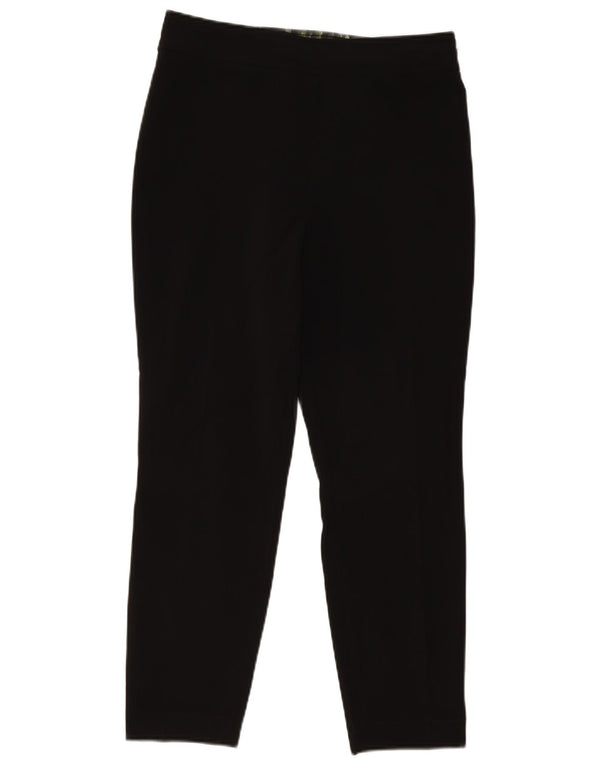 Ted Baker Pantalon de costume court fuselé pour femme Taille 2 Small W30 L26 Noir