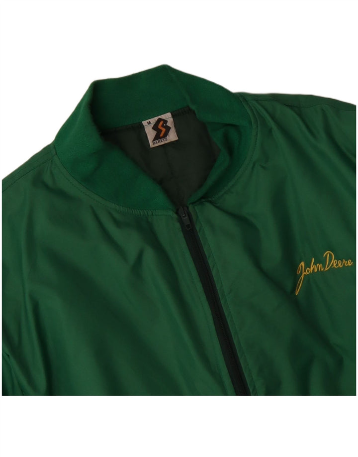 John Deere Veste bomber coupe ample pour homme UK 38 Vert moyen Polyamide