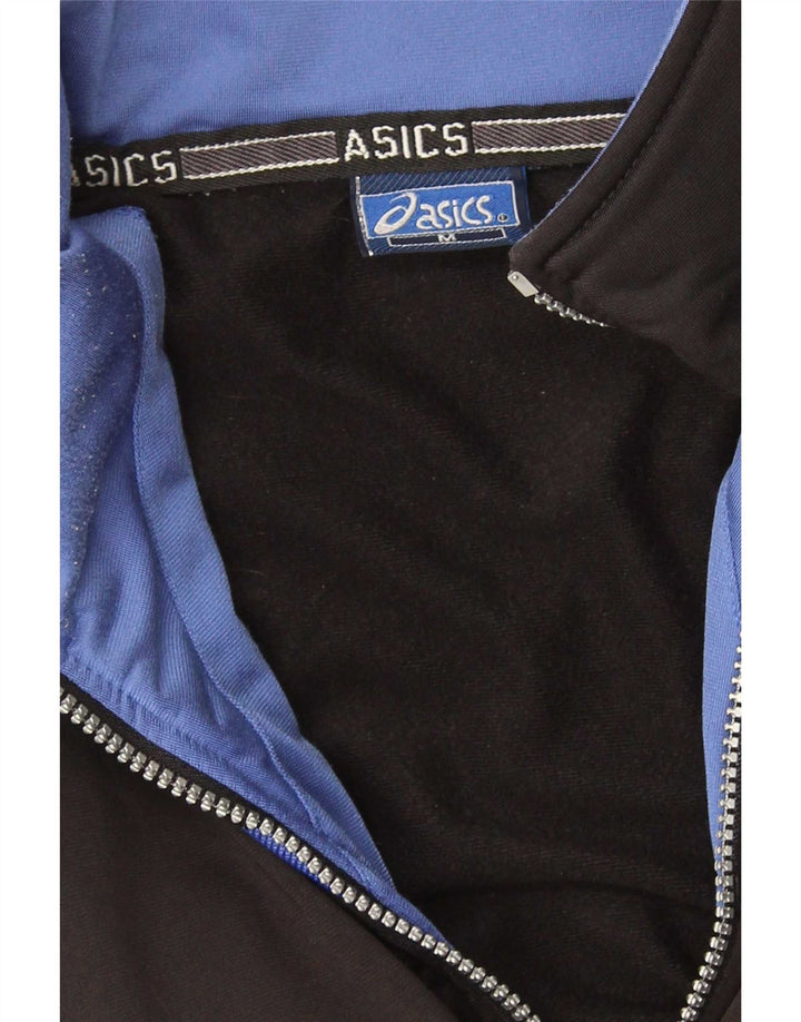 Asics Veste de Survêtement Graphique Homme Noir Moyen Colourblock