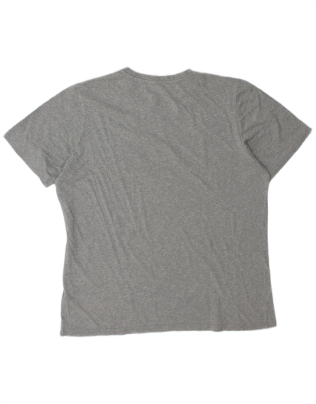 Adidas T-shirt graphique pour hommes, grand, gris, coton