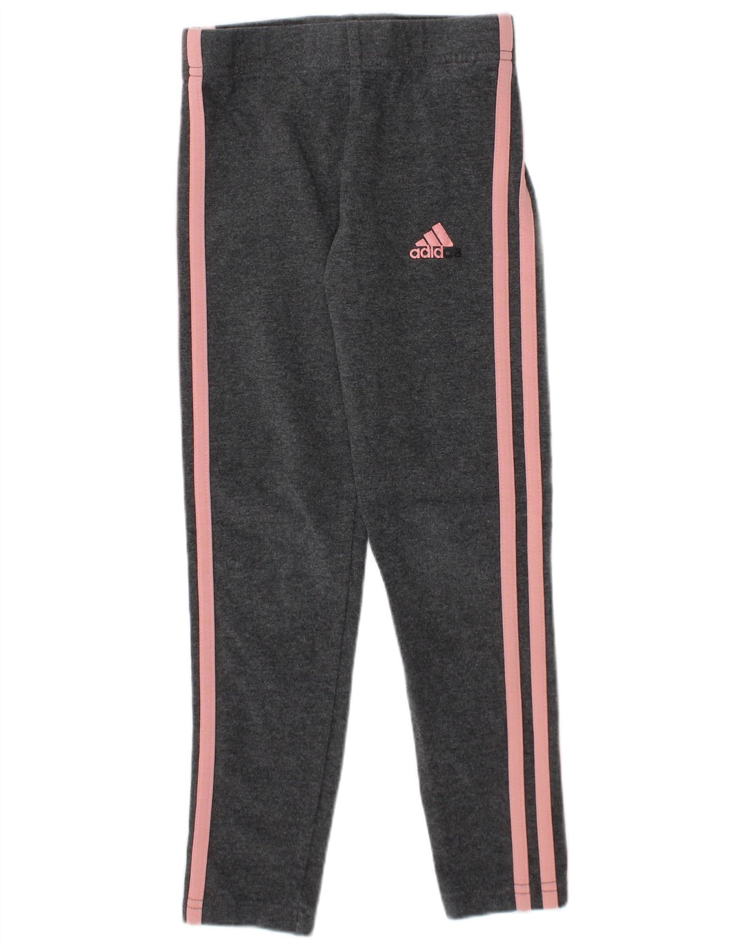 Adidas Leggings Fille 5-6 ans Gris Coton