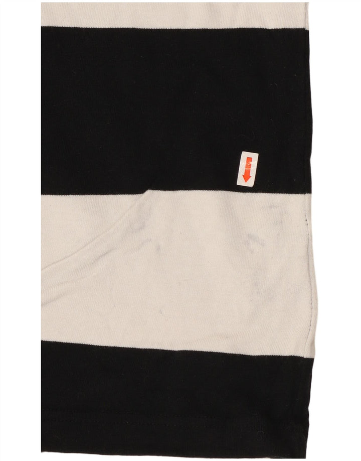 CALVIN KLEIN JEANS T-Shirt Homme Haut Petit Noir Rayé